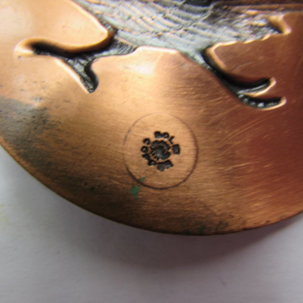Solid Copper Road Runner Pendant SW Style - Picture 5 of 6